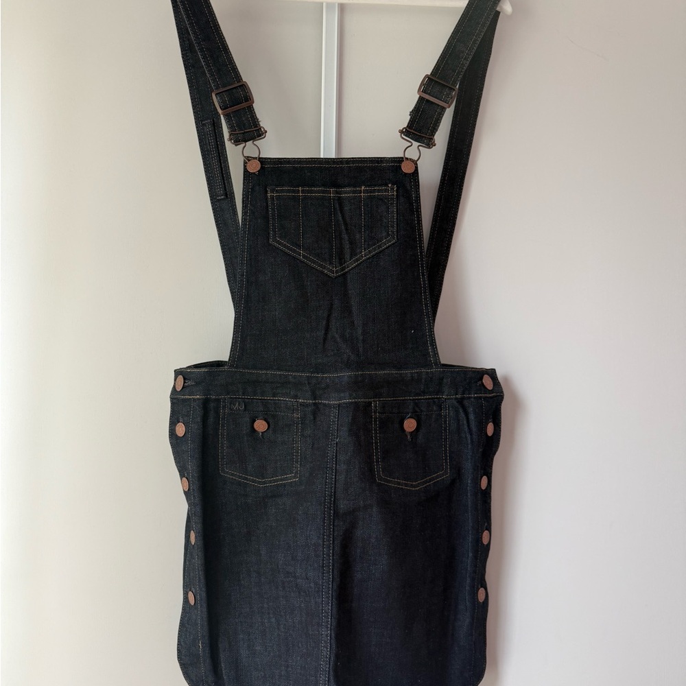 Marc by Marc Jacobs dark blue Denim skirt Overall, size 8, new